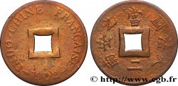 INDOCHINE FRANÇAISE 1 Sapèque (1/500 de Piastre) 1902 Paris B+ 