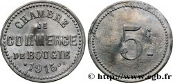 ALGERIA 5 Centimes Chambre de Commerce de Bougie 1915 