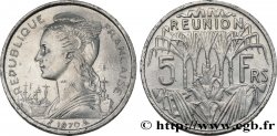 REUNION 5 Francs Marianne / canne à sucre 1970 Paris XF 