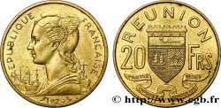 ISLA DE LA REUNIóN 20 Francs 1970 Paris