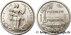 POLINESIA FRANCESE 1 Franc I.E.O.M. 1982 Paris 