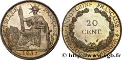 FRENCH INDOCHINA 20 Centièmes 1937 Paris