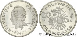 POLYNÉSIE FRANÇAISE Essai de 20 Francs Marianne 1967 Paris