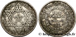 MOROCCO - FRENCH PROTECTORATE 100 Francs AH 1372 1953 Paris XF 