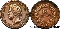 COLONIE FRANCESI - Luigi Filippo, per Guadalupa 10 Centimes Louis Philippe Ier 1839 Paris - A MB 