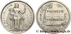 FRANZÖSISCHE-POLYNESIEN 1 Franc I.E.O.M.  1987 Paris