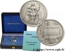 POLYNÉSIE FRANÇAISE Piéfort de 1 Franc I.E.O.M. 1979 Paris
