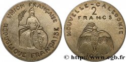 NUOVA CALEDONIA Essai de 2 Francs type sans listel 1948 Paris 