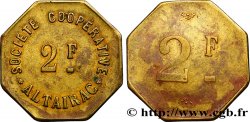 ALGERIA 2 Francs Société Coopérative Altairac N.D.  