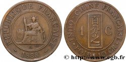 INDOCINA FRANCESE 1 Centième 1888 Paris MB 