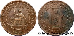 FRENCH INDOCHINA 1 Centième 1888 Paris VF 