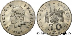 NUOVA CALEDONIA Essai de 50 Francs 1967 Paris 
