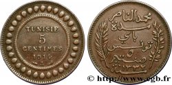 TUNISIE - PROTECTORAT FRANÇAIS 5 Centimes AH1332 1914 Paris