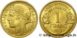 FRENCH WEST AFRICA 1 Franc Morlon 1944 Londres AU 