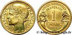 AFRIQUE OCCIDENTALE FRANÇAISE 1 Franc Morlon 1944 Londres