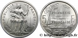 FRANZÖSISCHE-POLYNESIEN 5 Francs Polynésie Française 1965 Paris