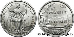 FRENCH POLYNESIA 5 Francs Polynésie Française 1965 Paris