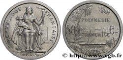 FRANZÖSISCHE-POLYNESIEN 50 Centimes 1965 Paris