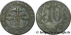 ALGERIEN 10 Centimes Chambre de Commerce d’Alger 1917 