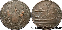 ILE DE FRANCE (MAURITIUS) XX (20) Cash East India Company 1803 Madras