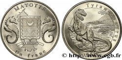 MAYOTTE 1 Franc Tyrannosaure 2015 