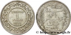 TUNESIEN - Französische Protektorate  1 Franc AH 1329 1911 Paris