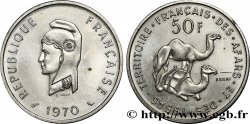 DJIBUTI - Territorio francese degli Afar e degli Issa Essai de 50 Francs Marianne / dromadaires 1970 Paris 