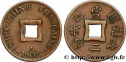 INDOCHINE FRANÇAISE 1 Sapèque (1/500 de Piastre) 1902 Paris