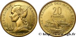 DJIBOUTI - French Territory of the Afars and the Issas  Essai de 20 Francs Marianne / port 1968 Paris