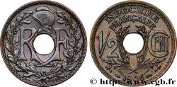 INDOCHINA 1/2 Centième 1936 Paris