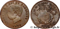 CAMBOGIA 10 Centimes 1860 Bruxelles 