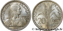 INDOCHINE FRANÇAISE 20 Centièmes 1939 Paris