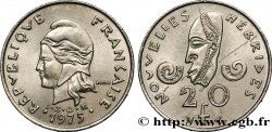 NUOVO EBRIDI (VANUATU dopo1980) 20 Francs 1975 Paris 