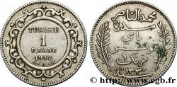 TUNESIEN - Französische Protektorate  1 Franc AH 1330 1912 Paris