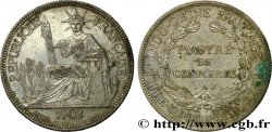 FRENCH INDOCHINA 1 Piastre de Commerce 1902 Paris