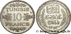 TUNISIA - French protectorate 10 Francs au nom du Bey Ahmed datée 1353 1934 Paris