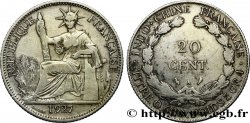 FRANZÖSISCHE-INDOCHINA 20 Centièmes 1927 Paris