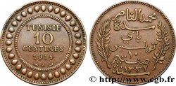 TUNESIEN - Französische Protektorate  10 Centimes AH1308 1914 Paris