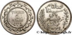TUNISIA - Protettorato Francese 1 Franc AH 1334 1916 Paris 