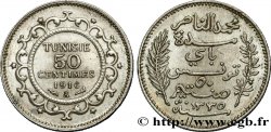 TUNESIEN - Französische Protektorate  50 Centimes AH1334 1916 Paris