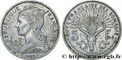 SOMALIA FRANCESA 5 Francs 1959 Paris