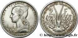 AFRIQUE ÉQUATORIALE FRANÇAISE - UNION FRANÇAISE 2 Francs 1948 Paris TTB+ 