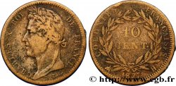 COLONIES FRANÇAISES - Charles X, pour la Martinique et la Guadeloupe 10 Centimes Charles X 1827 La Rochelle - H