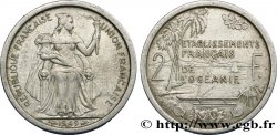 FRENCH POLYNESIA - Oceania Francesa 2 Francs Union Française 1949 Paris