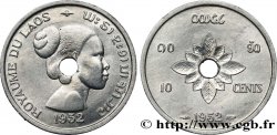 LAOS 10 Cents Royaume du Laos 1952 Paris 
