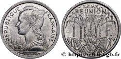 ISLA DE LA REUNIóN 1 Franc Marianne / canne à sucre 1948 Paris