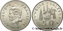 NEW CALEDONIA 50 Francs, frappe courante 1967 Paris