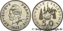 NUEVA CALEDONIA 50 Francs, frappe courante 1967 Paris