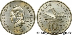NOUVELLE CALÉDONIE 10 Francs 1970 Paris