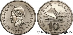 NEW CALEDONIA 10 Francs 1972 Paris
